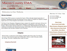 Tablet Screenshot of maconcountyema.org